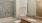 a bathroom with a marble countertop